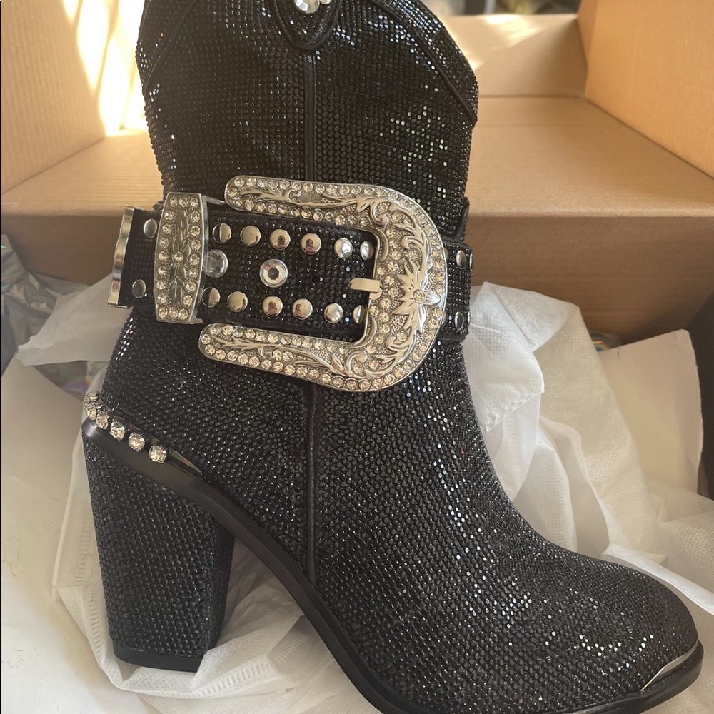 DOLLS kill midnight sherif shine boots